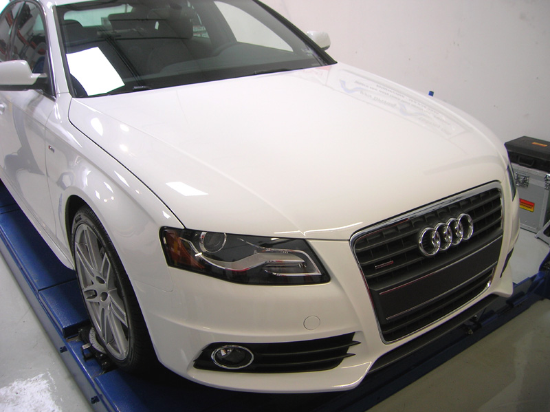 Audi A4 S-Line protected with 3M Clear Bra Paint Protection Film