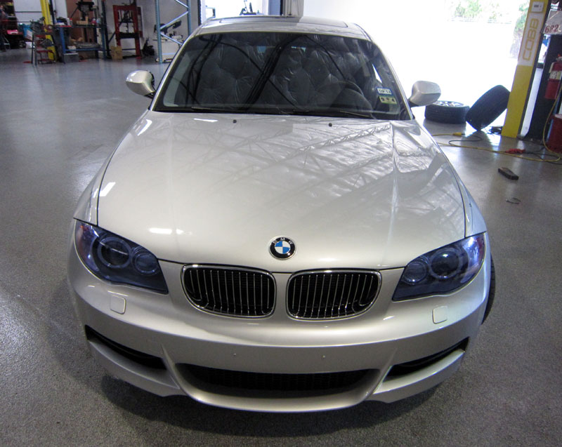 BMW 135i protected with 3M Clear Bra Paint Protection Film