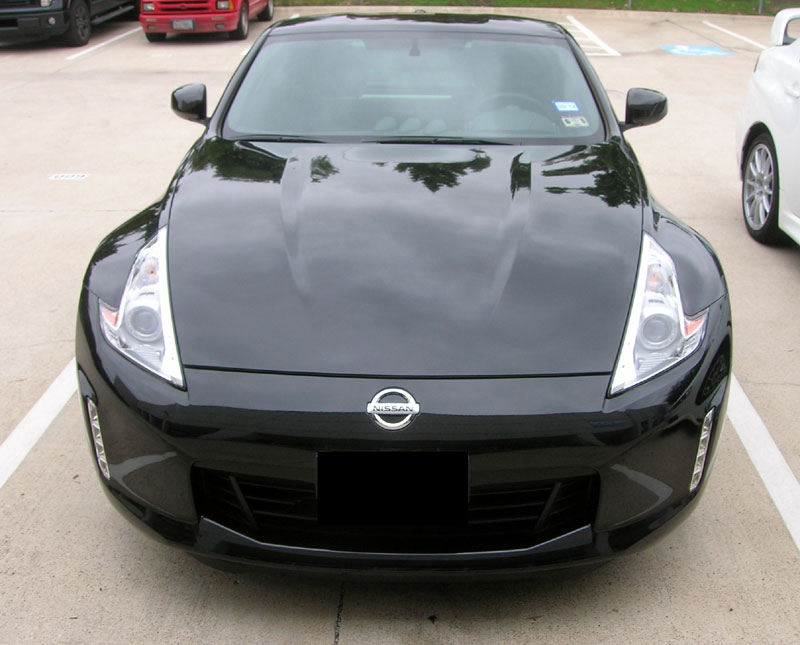 Nissan 370Z protected with 3M Clear Bra Paint Protection Film