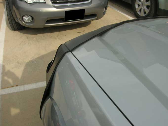 A traditional black bra cannot follow the contours of your vehicle