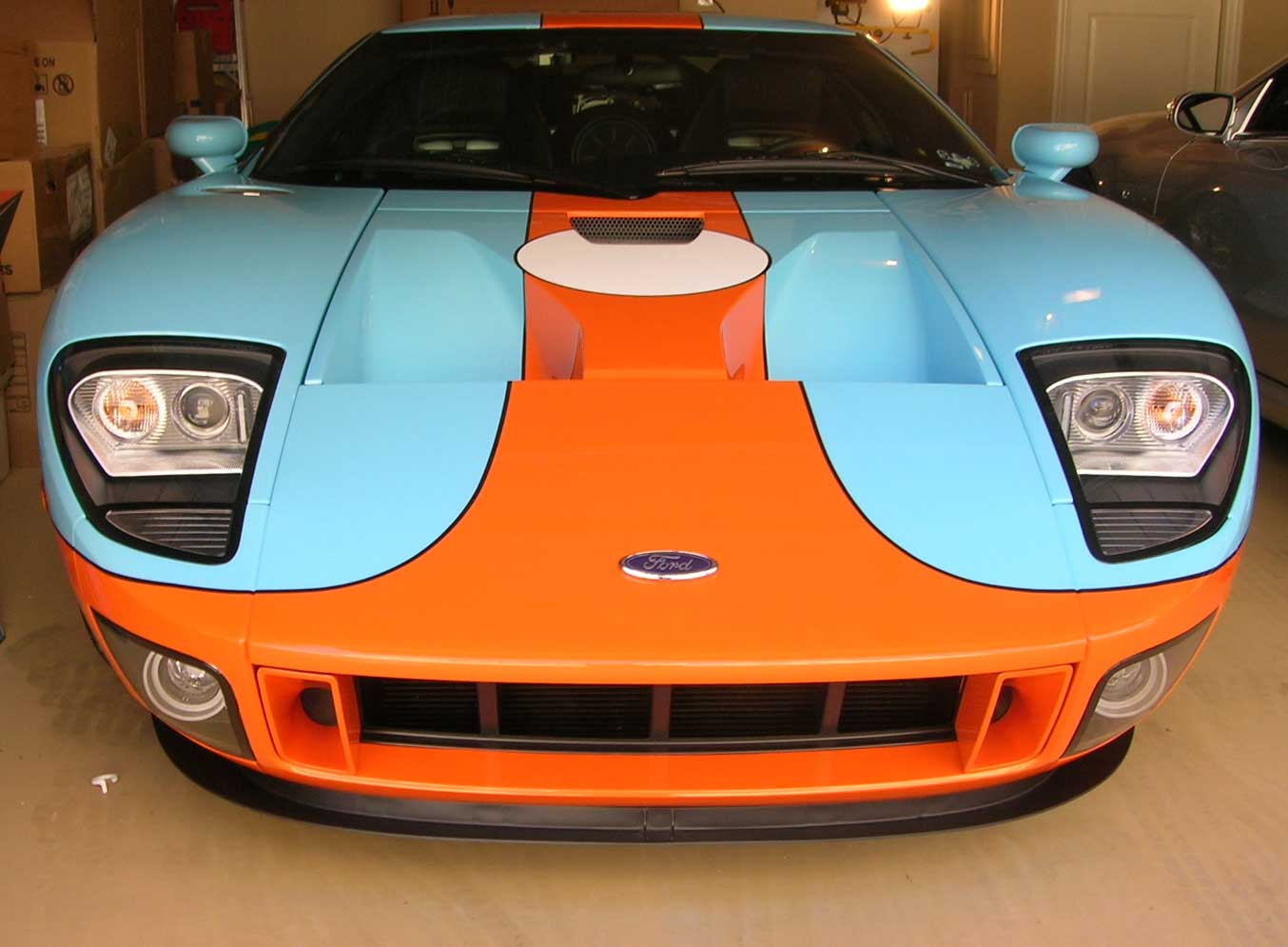 This Very rare Ford GT in Gulf